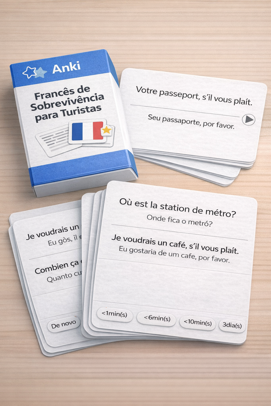 Baralhos de Frases no Anki